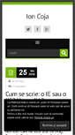 Mobile Screenshot of ioncoja.ro